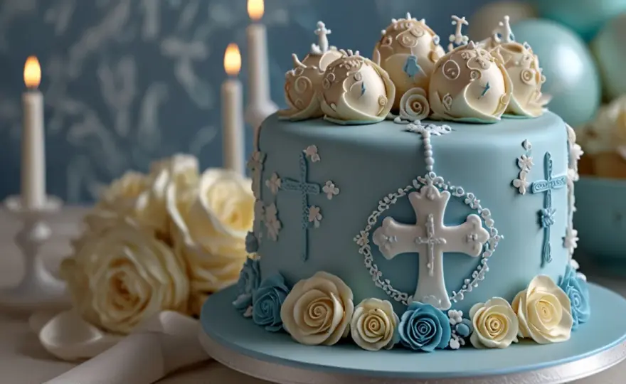 Najpiękniejsze ozdoby na tort chrzcielny: 6 pomysłów na dekoracje