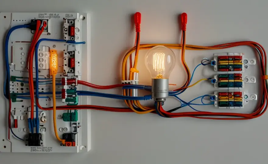 Podłączenie lampy schemat: Jakie są schematy podłączenia lampy?