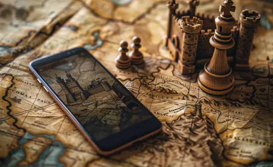 Gry strategiczne na telefon - strategia na wyciągnięcie ręki