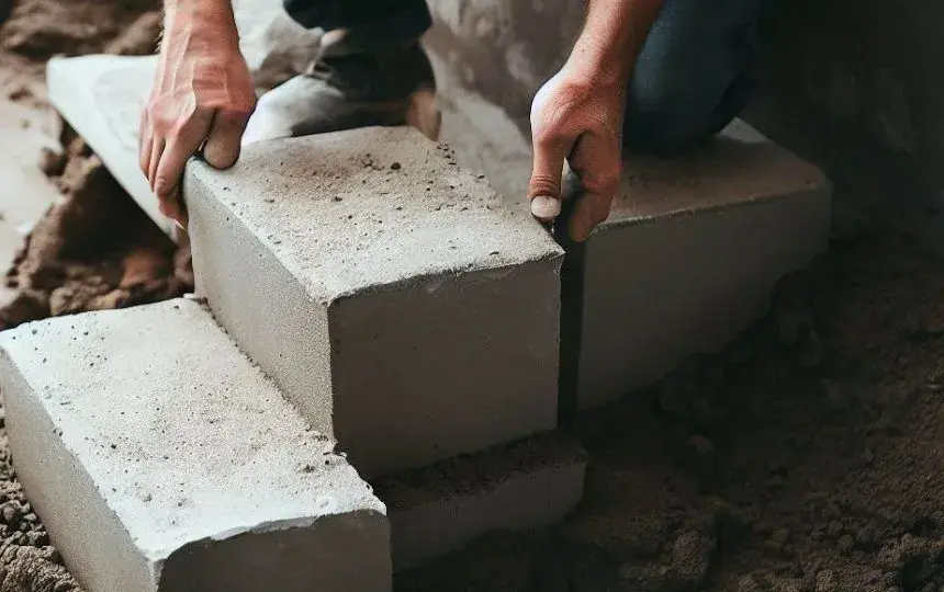 Jak zrobić schody z bloczków betonowych: Instrukcja krok po kroku