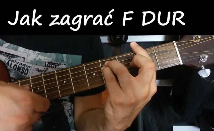  Czy ten akord f na gitarze grać? Opanuj chwyty akordu f dur na strunach