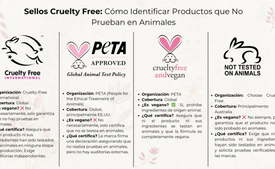 Cosmética cruelty free - Guía para comprar sin errores