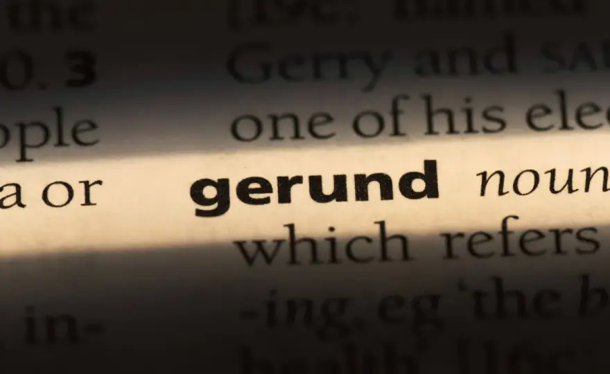 Gerundio in inglese - regole chiare per non confonderlo