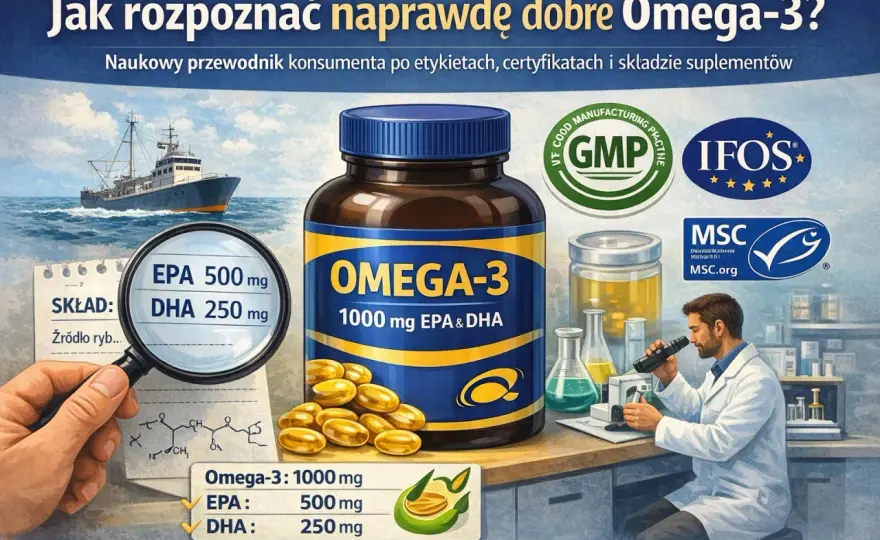 Omega-3: dieta czy suplement? Jak wybrać mądrze i bez ściemy