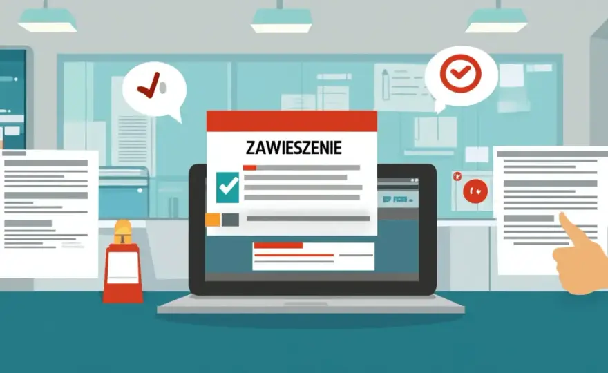 Konto firmowe po zawieszeniu działalności - co wolno robić?