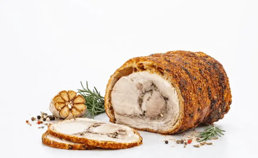 Porchetta idealna - chrupiąca skórka i soczyste mięso!