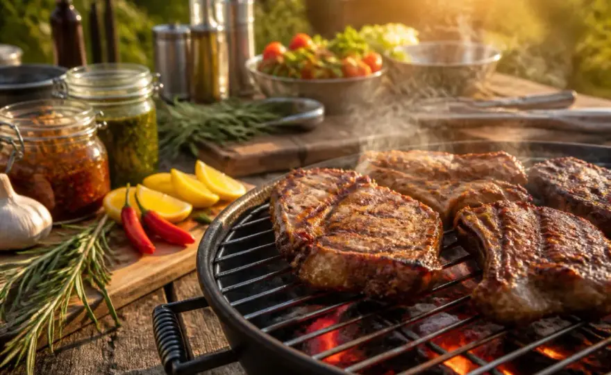 Lard barbecue parfait - Maîtrisez la cuisson sans flammes