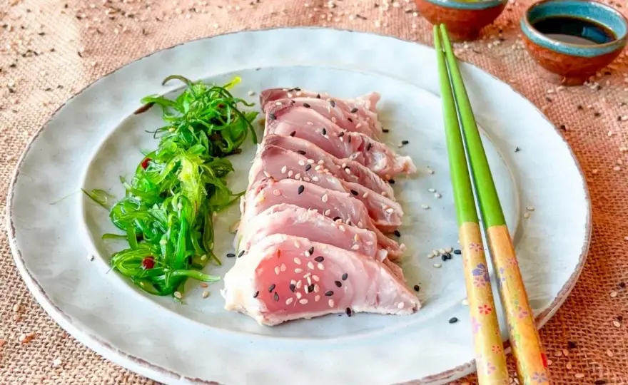 Tataki de bonito - cómo marcarlo sin pasarte