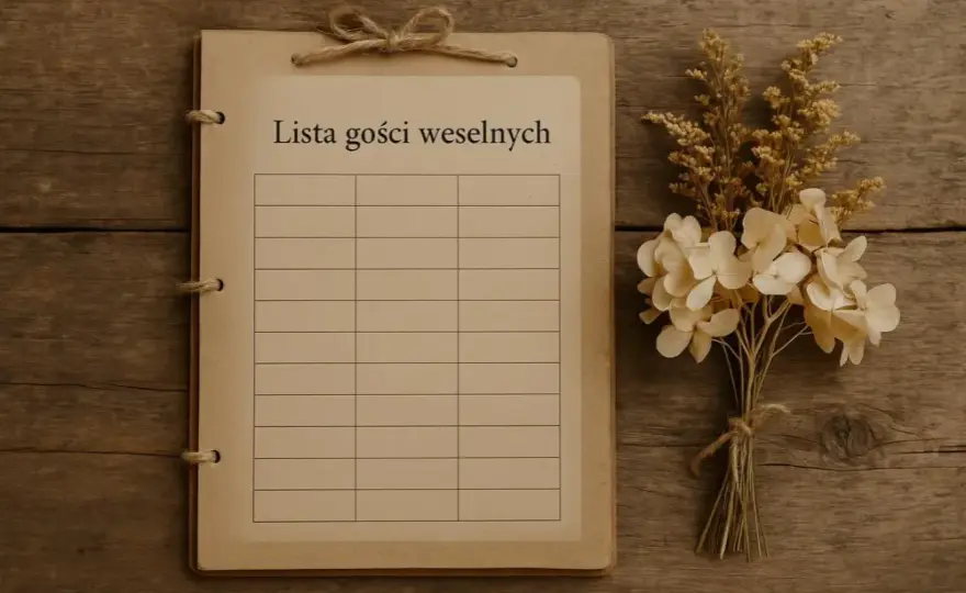 Lista gości weselnych: Kogo zaprosić, kogo pominąć? Bez stresu!
