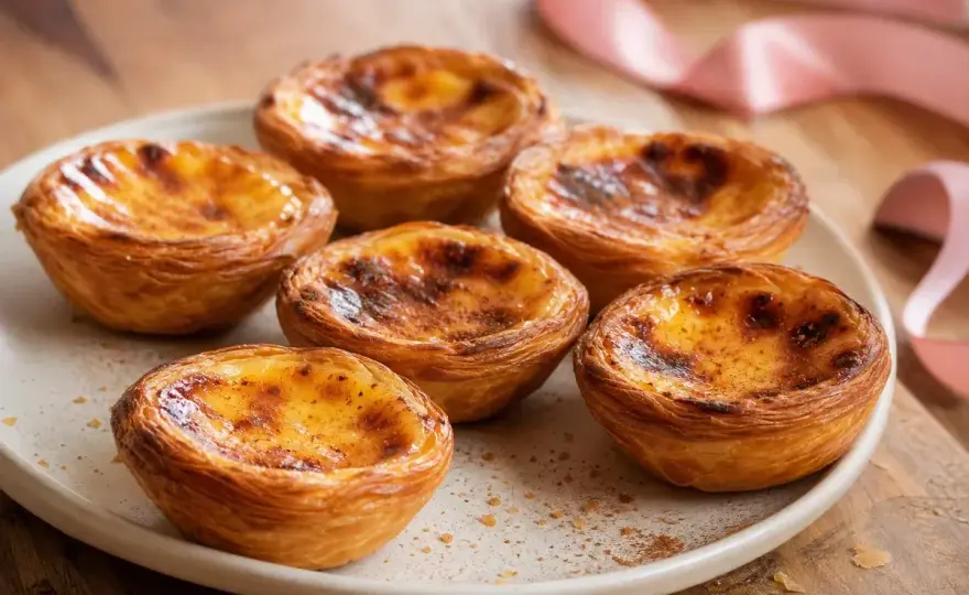 Pasteis de nata maison - pâte croustillante et crème parfaite