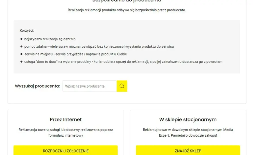 Media Expert zwroty i reklamacje - jak oddać sprzęt?