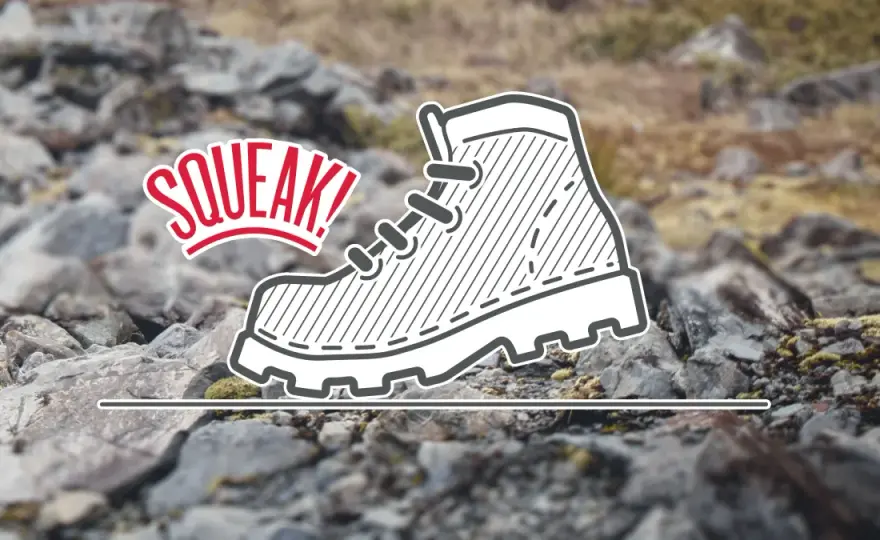How to Quiet Hiking Boots and Stop the Squeaks