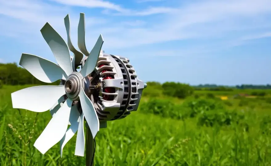 Jak zrobić elektrownię wiatrową z alternatora - krok po kroku bez błędów