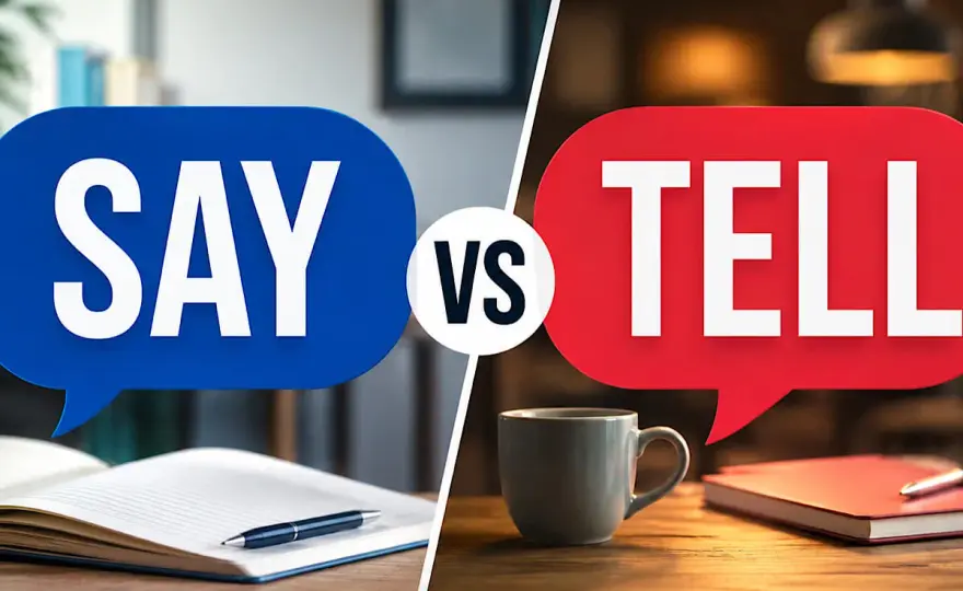 Say e tell senza errori - guida pratica