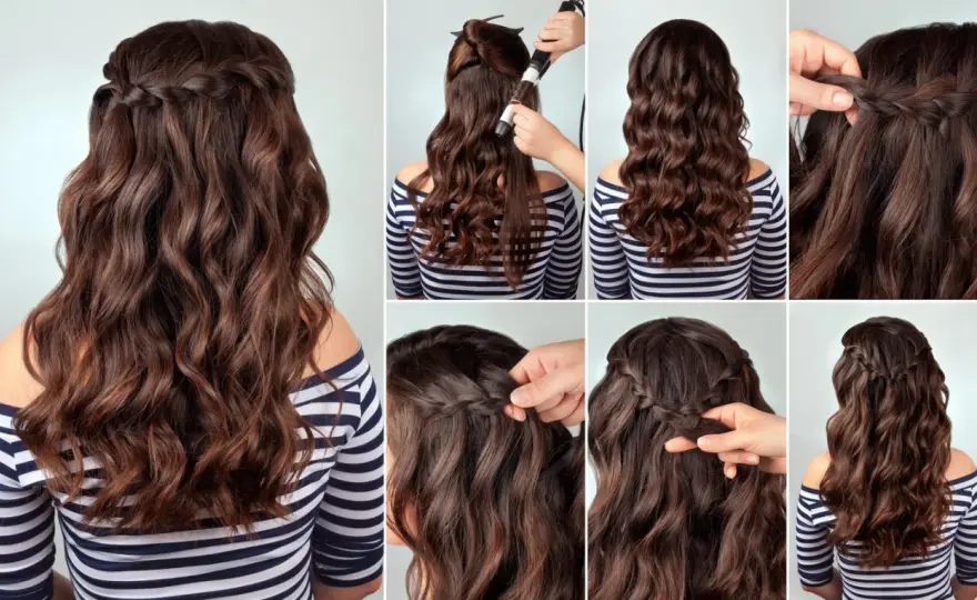 Steckfrisuren lange Haare: Einfache Anleitungen & elegante Looks