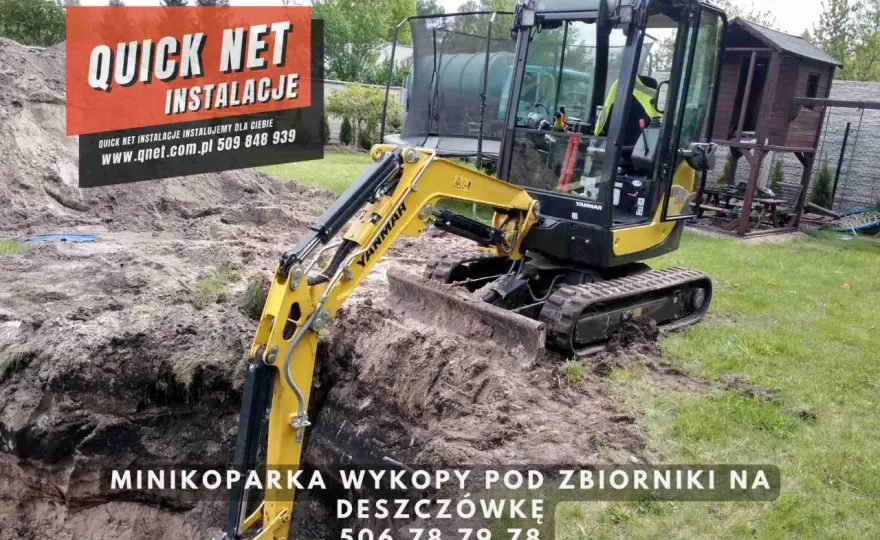 Cennik usług minikoparką: Ile kosztuje wynajem i praca?