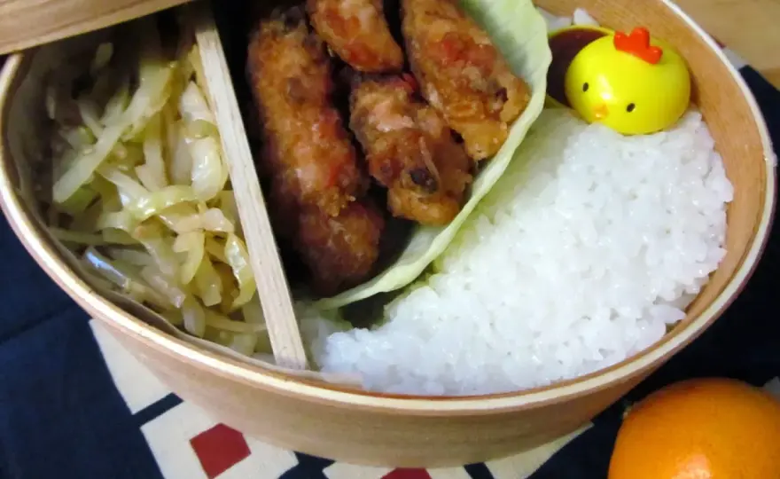 Karaage Bento - Keep Fried Chicken Crisp in Your Lunchbox