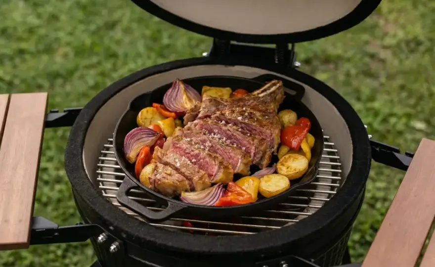 Côte de bœuf au feu de bois - La cuisson parfaite
