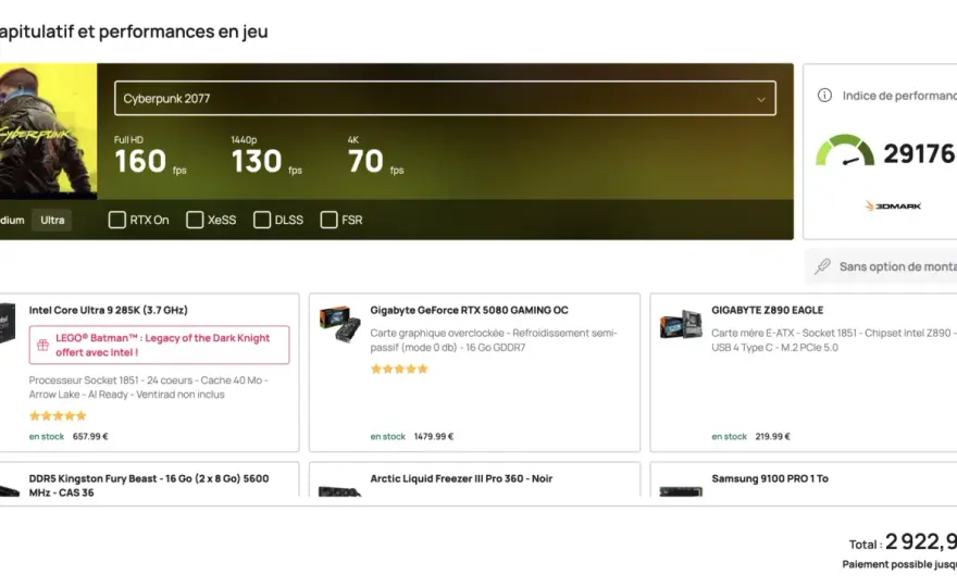 Comment tester une configuration PC pour jouer sans se tromper