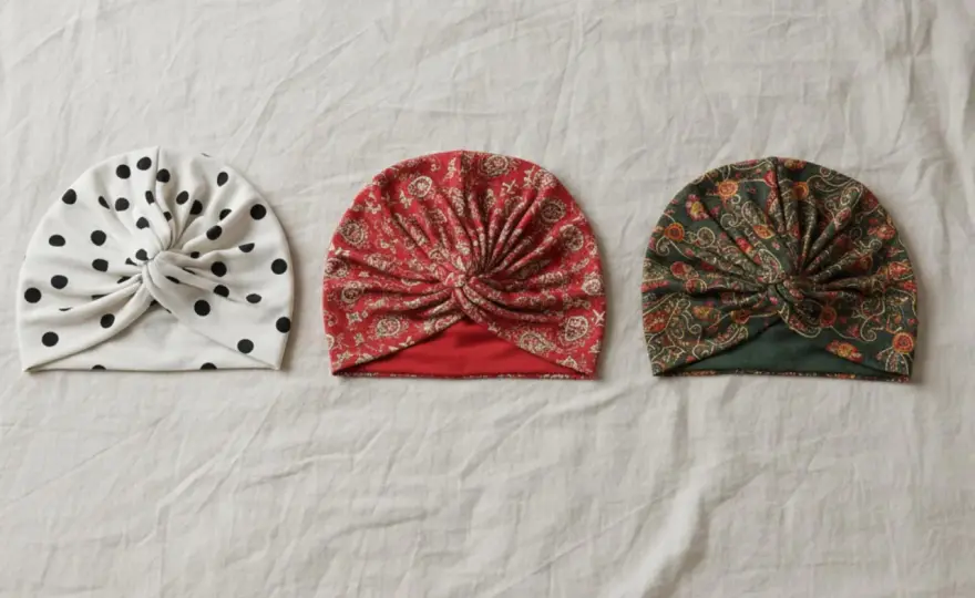 Wykrój na turban dla dziewczynki - Szyj idealnie dopasowany!