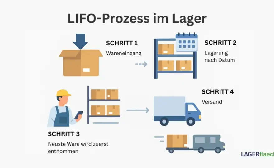 LIFO im Lager richtig einsetzen - Vorteile, Risiken und Regeln