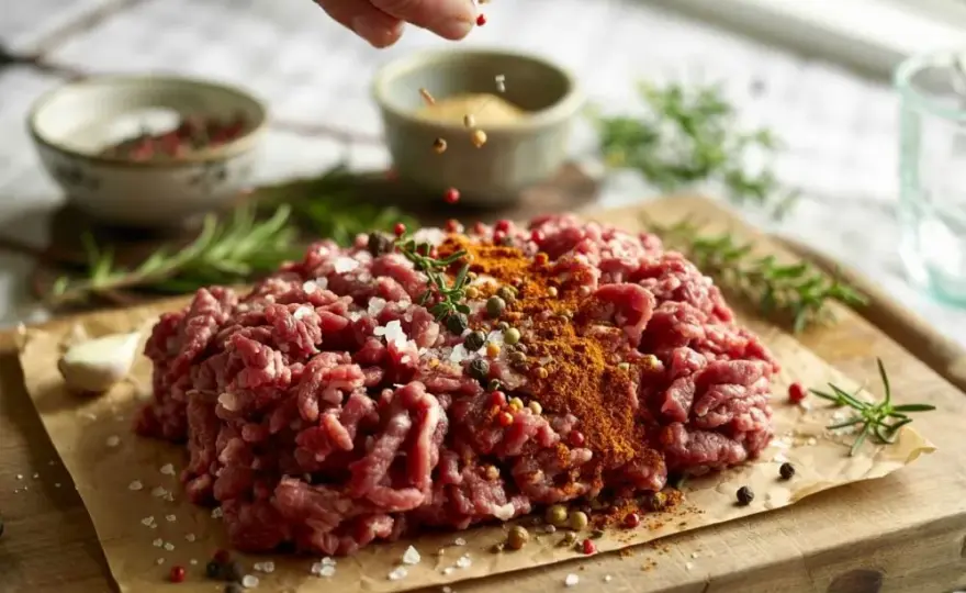 Jak przyprawić mięso na idealnego burgera? Sekretne składniki i triki