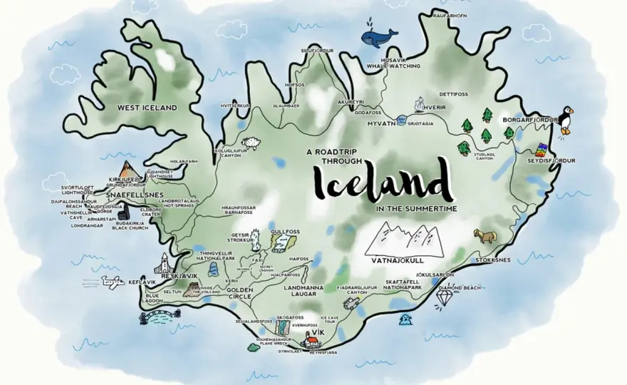 Island-Rundreise planen - Route, Saison und Budget im Blick