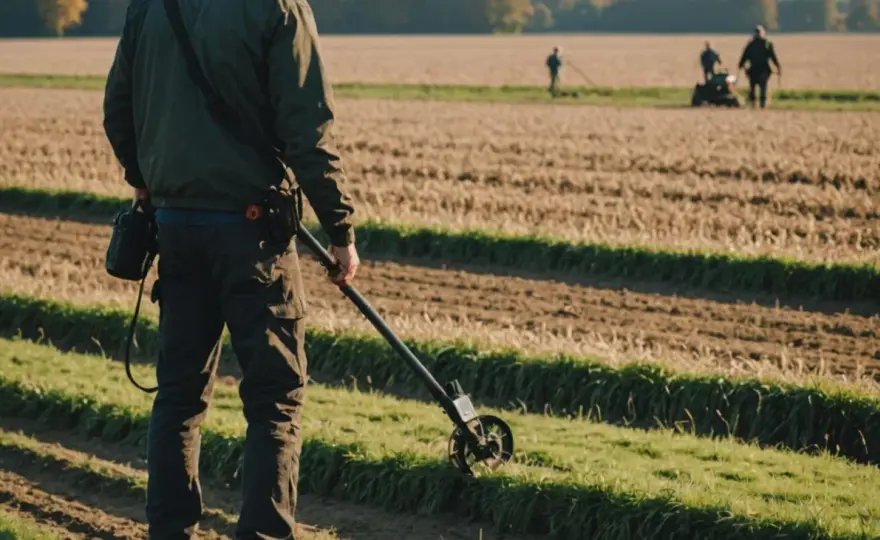 Wykrywacz metali na własnym polu - Czy to legalne?