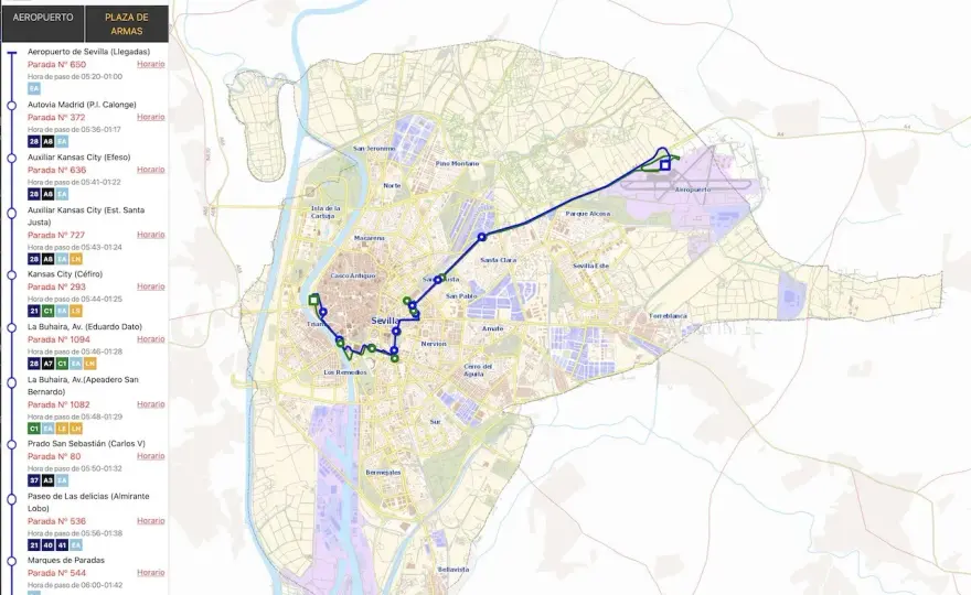 Aeropuerto de Sevilla al centro - ¿Bus o taxi? Guía práctica