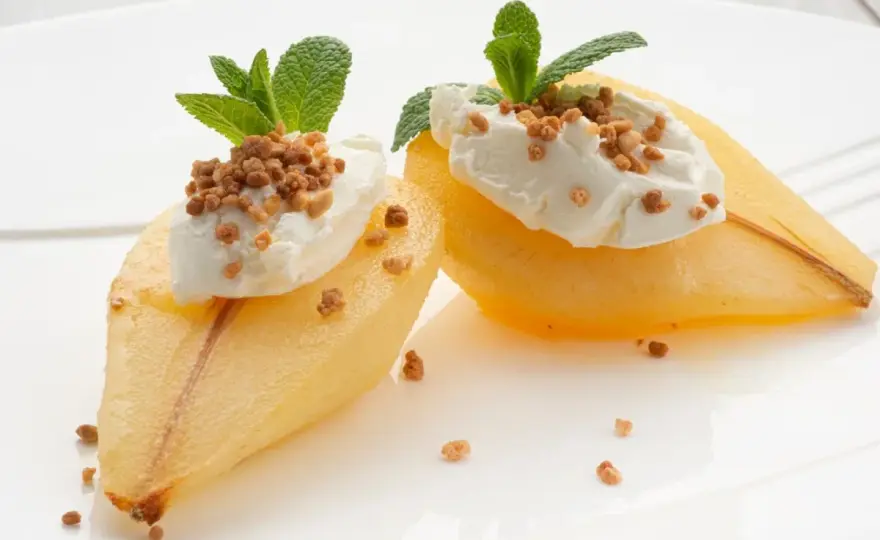 Peras asadas perfectas - El postre fácil que siempre funciona
