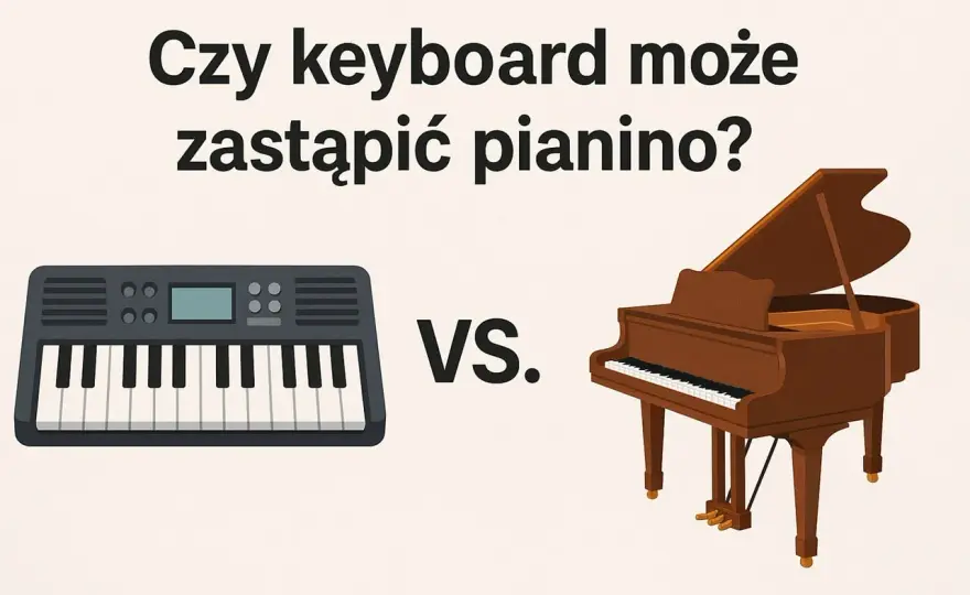 Czy keyboard brzmi jak pianino? Różnice w dźwięku, które zaskakują