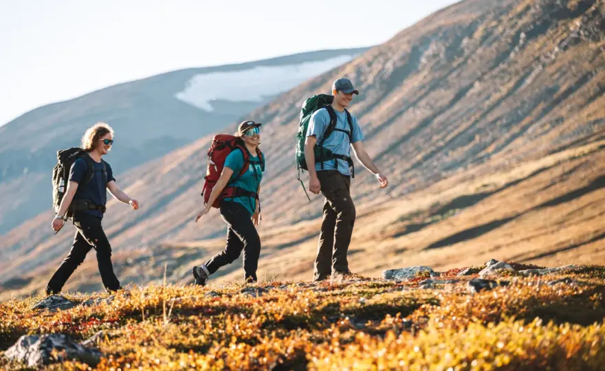 Vandra mellan Saltoluokta och Kvikkjokk - komplett fjällguide