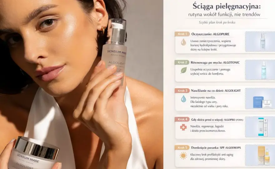 Jak dbać o cerę - Prosty plan na rano i wieczór krok po kroku
