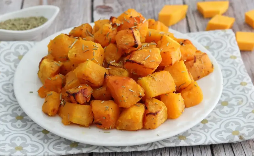 Zucca in friggitrice ad aria - tempi, tagli e condimenti giusti