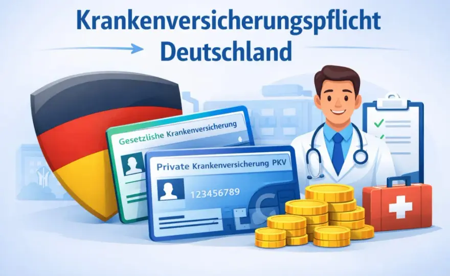 Wie lange darf man ohne Krankenversicherung bleiben?
