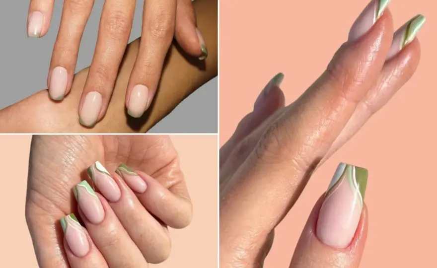 Zielony french - jak dobrać odcień i zrobić elegancki manicure