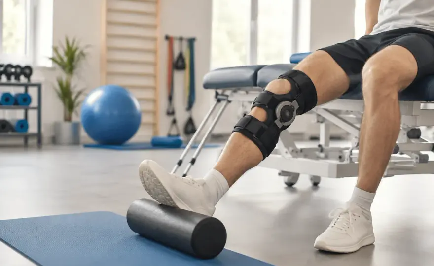 Rehabilitacja łąkotki - od pierwszych ćwiczeń do powrotu do ruchu