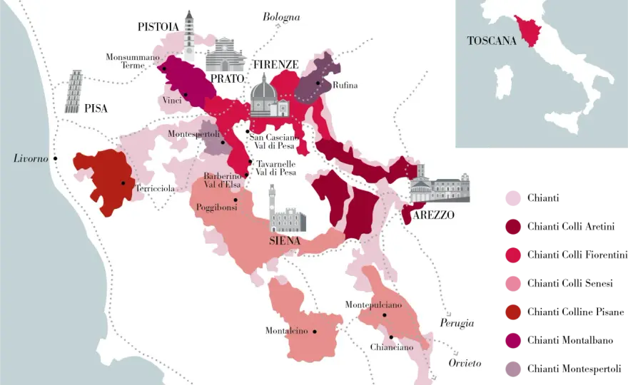 Chianti verstehen - Dein Guide zu Rebsorten, Herkunft & Stil