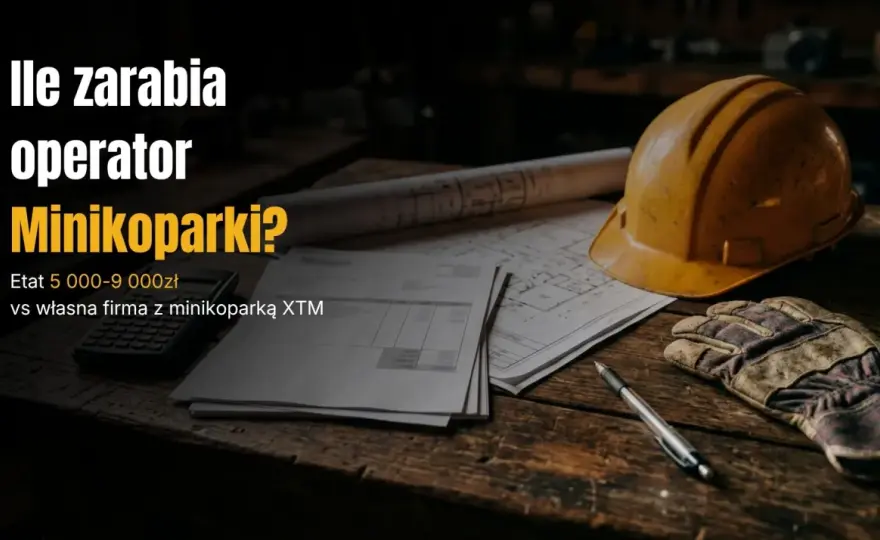 Operator minikoparki - Jakie uprawnienia i ile to kosztuje?