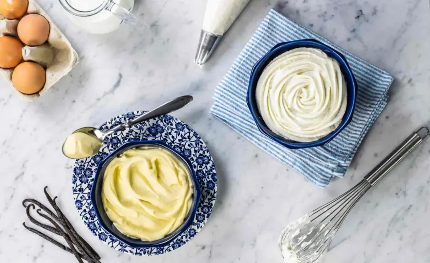 Crema chantilly o diplomatica? Differenze, dosi e tecnica