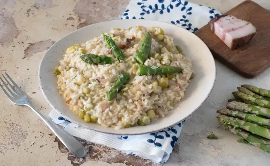 Risotto asparagi e pancetta - La ricetta perfetta, senza errori