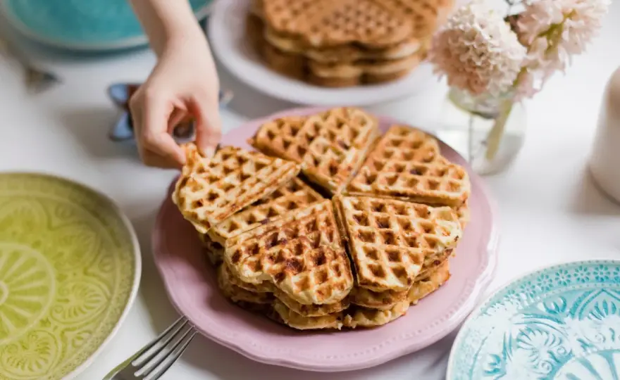 Waffeln ohne Ei - So gelingen sie knusprig & lecker!