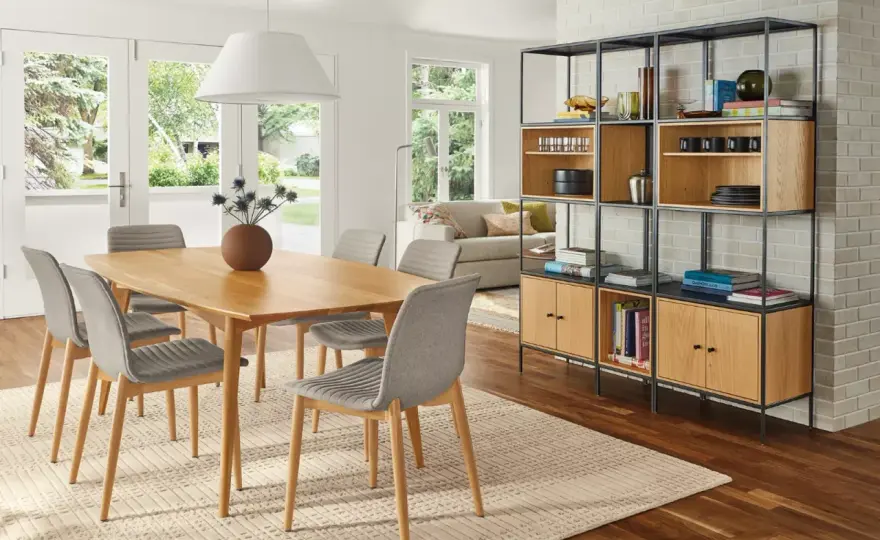 Open Living & Dining Room Ideas - Calm, Functional Spaces