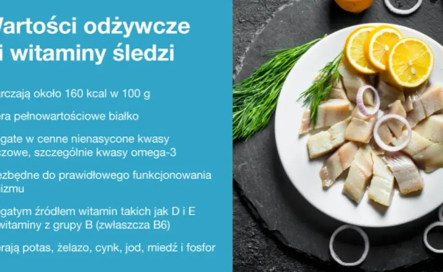 Czy śledzie są zdrowe dla serca i mózgu - poznaj 7 korzyści z ich jedzenia
