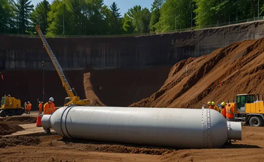Zbiornik gazowy podziemny – Instalacja, bezpieczeństwo i zalety tego rozwiązania