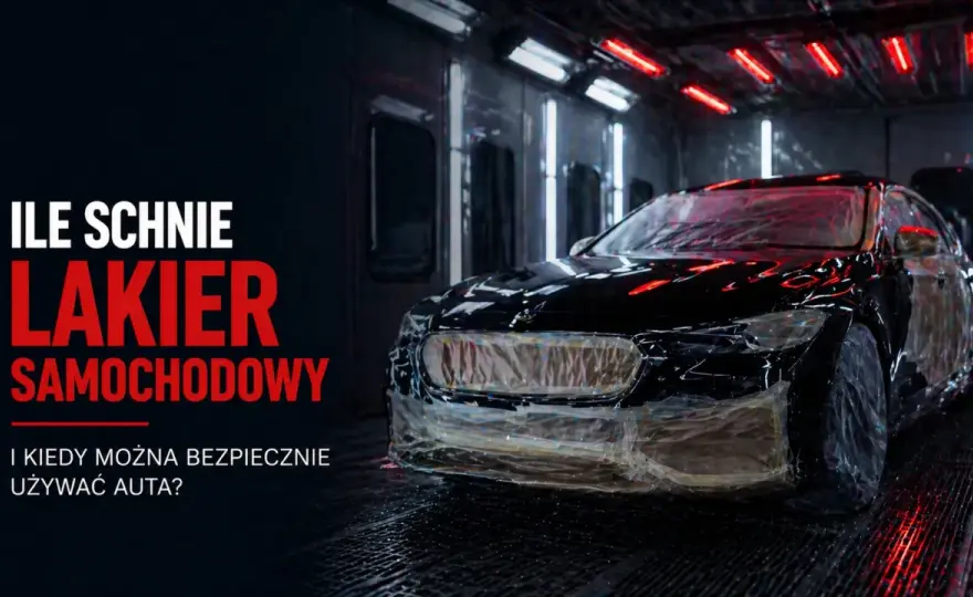 Ile schnie lakier samochodowy - Kiedy można myć i polerować auto?