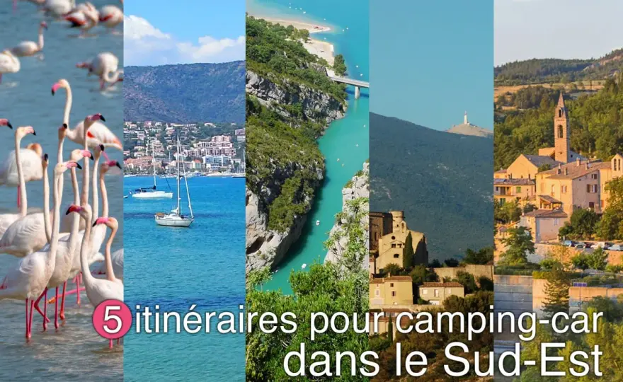 Circuit camping-car Sud France - L'itinéraire fluide et agréable