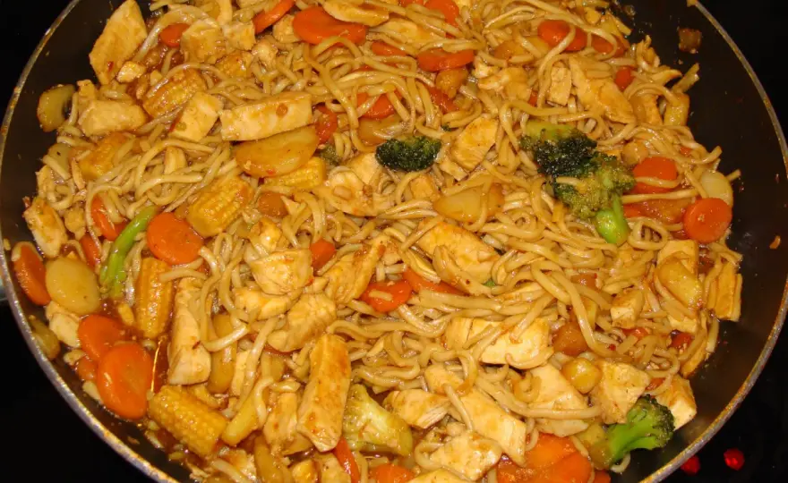 Kycklingwok med nudlar - Så lyckas du varje gång