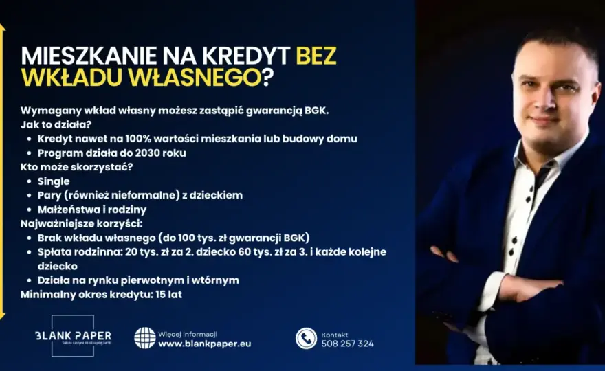 Kredyt rodzinny bez wkładu - Czy to Twój sposób na mieszkanie?