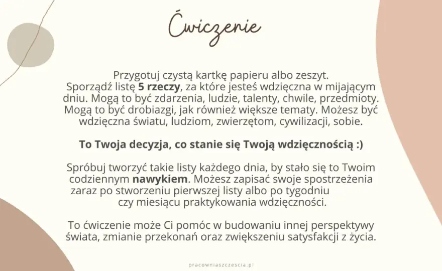 Medytacja wdzięczności z oddechem - gotowy tekst do praktyki